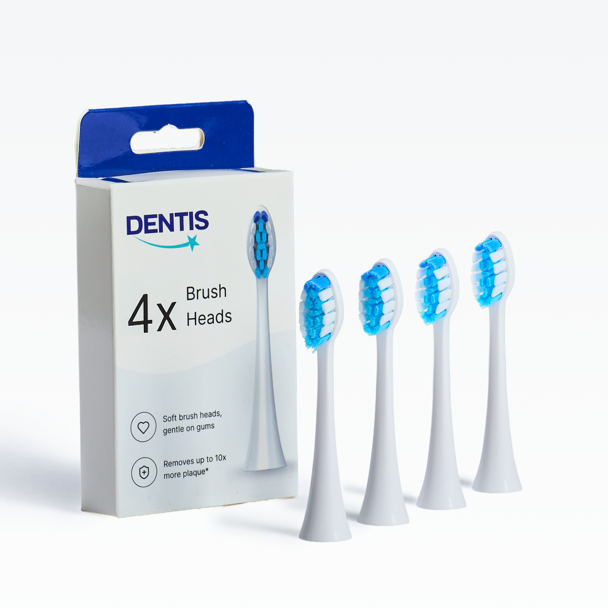 (4 pk) D2 Pro Børstehoder