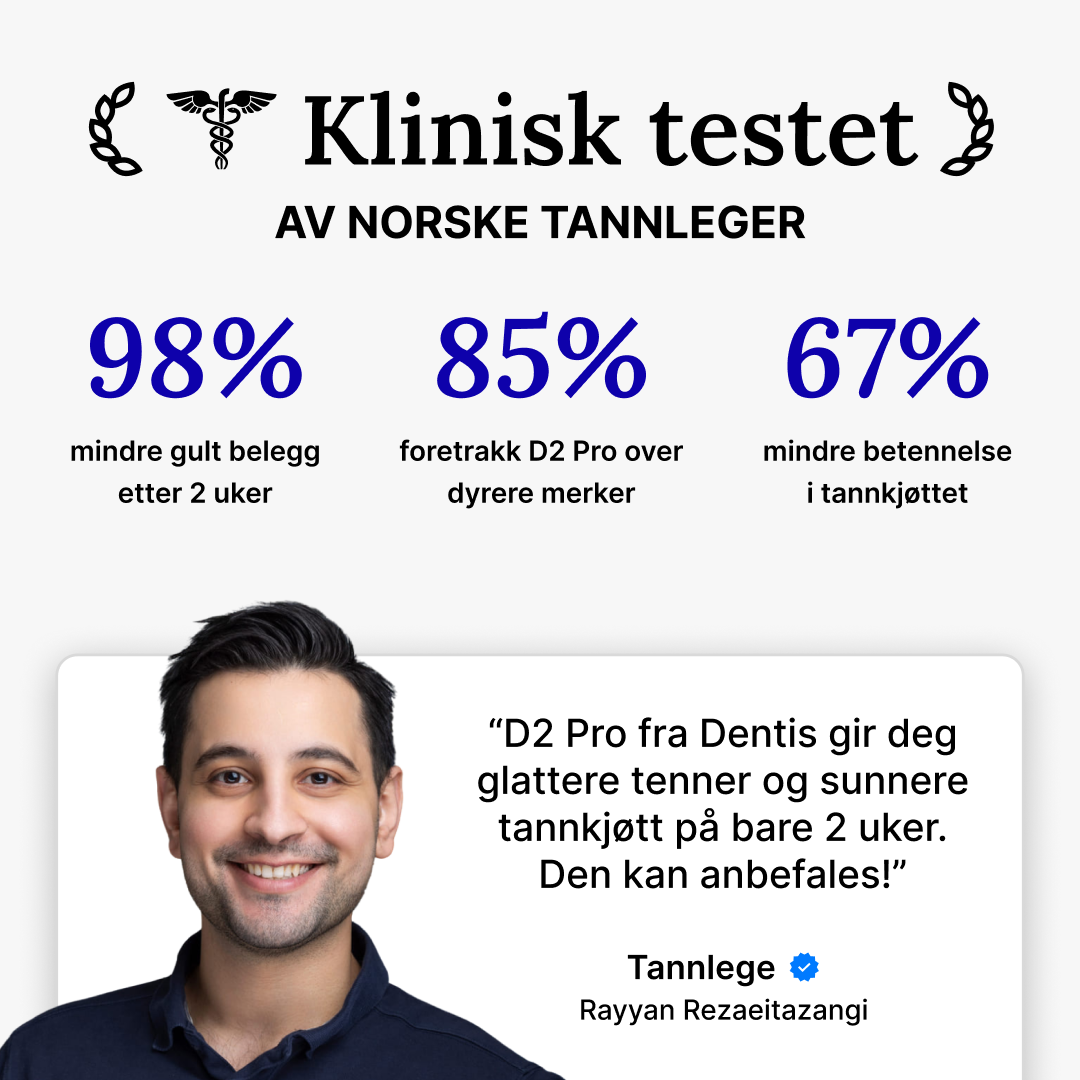 D2 Pro Elektrisk Tannbørste Dentis