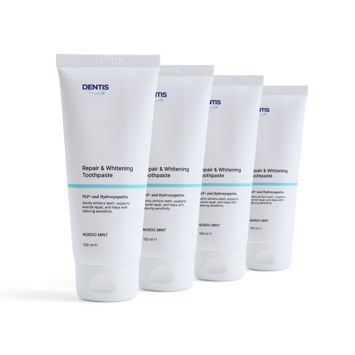 4-pk Repair & Whitening Tannkrem Dentis NO