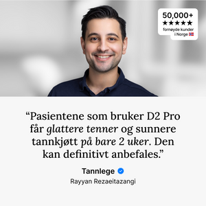 D2 Pro Elektrisk Tannbørste Dentis